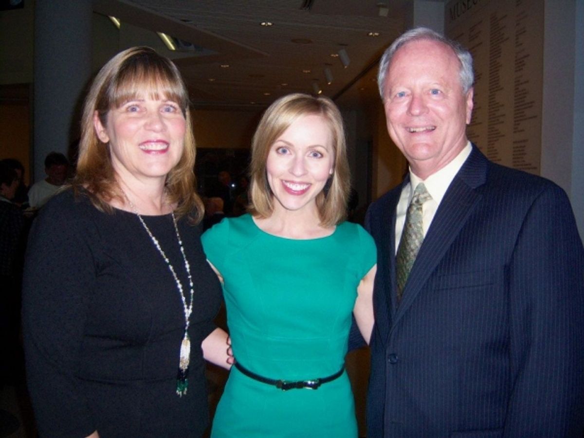 Erin Lewis, Jill Townsend, and Gary Lewis at 